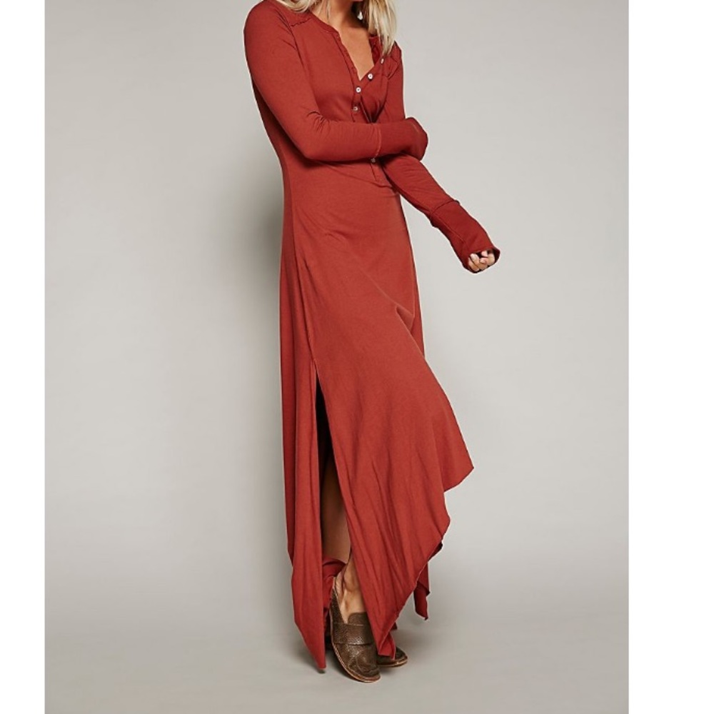 Free people legacy henley dress XS